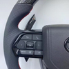 For Toyota Genuine Carbon Fiber Steering Wheel for Land Cruiser with Shift Paddles