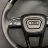 Audi Matte Carbon Fiber Steering Wheel Suitable for A3/Q3/S3/A4/A4L/A5/Q5/A6/A6L/A7/Redicated Fit for Audi