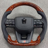 Wood Grain Steering Wheel for Toyota 86 Land Cruiser Hiace Commuter Sienna