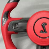 Ford Bronco Custom Carbon Fiber Steering Wheel Perforated Nappa Leather Ford Model Steering Wheel