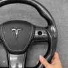 Customized All Carbon Fiber Steering Wheel for Tesla Model 3 Model Y with Airbag Cover