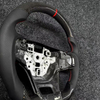 Suitable for The Modification of Ford Wrangler Bronco's Bright Carbon Fiber Steering Wheel