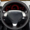 Custom Car Steering Wheel Braid Cover 100% Fit For Honda Accord Coupe 7 Accord Euro Acura TSX 2003-2008 (3-Spoke) Auto Interior