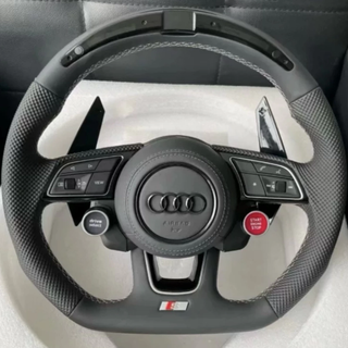 Audi Q3 Q5 Q7 Custom Carbon Fiber Steering Wheel with LED Shift Lights
