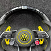 Custom carbon fiber fragmented carbon custom MK7 MK8 GTI Polo vehicle-specific custom 12 o'clock with LED shift light