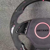 True Carbon Fiber Steering Wheel for Chevrolet Camaro Alcantara Airbag Cover