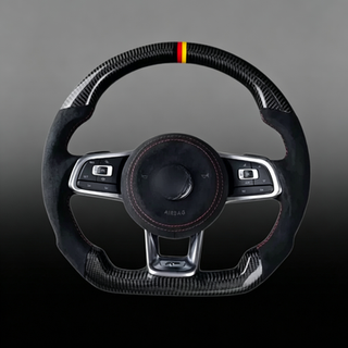 Gloss Carbon Volkswagen VW Jetta Racing Steering Wheel