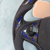 Forged carbon fiber steering wheel for Honda Fit Fengfan GK5 with airbag cover