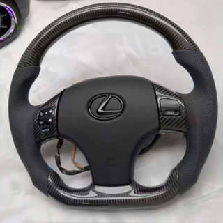 Customized Genuine Carbon Fiber Steering Wheel for Lexus IS300 IS250