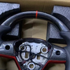 Tesla Custom Real Carbon Fiber Model 3 Yoke Steering Wheel Gloss Carbon Tesla Model X Racing Steering Wheel