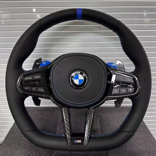 Leather Car Steering Wheel for BMW G20 G30 G2X G3X G8X F9X