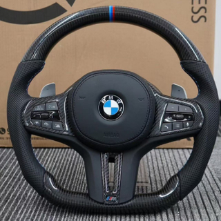 Real Carbon Fiber Steering Wheel for BMW G12 G06 G05 G11 G22 G38