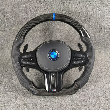 Custom BMW Real Carbon Fiber Steering Wheel 3 Series M3 G20 G21 G28 G80 G81 2019 - 2025 - YINGGENE
