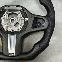 Real Carbon Fiber Matte Carbon Fiber Steering Wheel Suitable for BMW G12 G06 G05 G11 G22 G3
