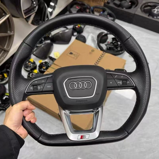 Leather Steering Wheel for Audi Q3 Q5 Q7 A4 A6 A3 A1 A7