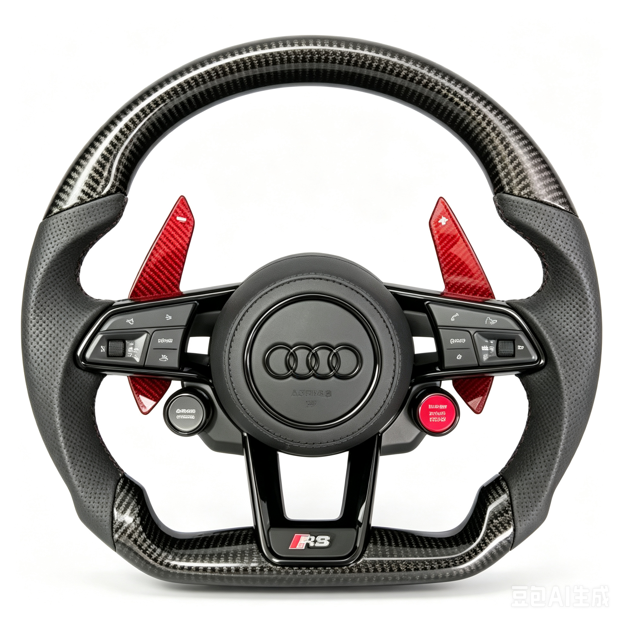 Audi R8 steering wheel