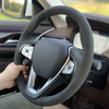 Custom Car Steering Wheel Cover Suede 100% Fit For BMW G20 G21 G30 G31 G32 X3 X5 G05 X7 G07 G01 X4 G02 Z4 G29 Car Accessories