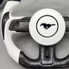 Ford Custom Real Carbon Fiber Mustang Steering WheelFord Aftermarket Focus Steering Wheel