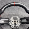 Mustang Steering Wheel 12 O'Clock Ring Ford Steering WheelFord Custom Real Carbon Fiber Mustang Steering Wheel