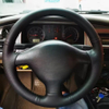 Custom Car Steering Wheel Braid Cover Soft 100% Fit For Volkswagen VW Golf 4 IV Passat B5 Variant Car Products Steering Wrap