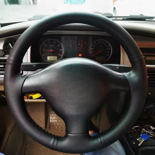 Custom Car Steering Wheel Braid Cover Soft 100% Fit For Volkswagen VW Golf 4 IV Passat B5 Variant Car Products Steering Wrap