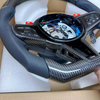 Red M1 M2 Genuine Carbon Fiber Steering Wheel for BMW G42 M3 G87 M4 G82 M5 F90 G11