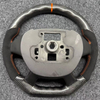 Customized Flat Bottomed Carbon Fiber Alcantara Steering Wheel for Ford Focus
