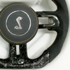 Forged carbon fiber Ford Mustang steering wheel Ford Custom Real Carbon Fiber Mustang Steering Wheel
