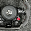 VW Carbon Fiber Steering Wheel with Alcantara and LED Shift Lights for Golf 8 Pro GTI MK7 MK8