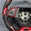 Carbon fiber exclusively for Chevrolet Corvette C7 Camaro red steering wheel modification