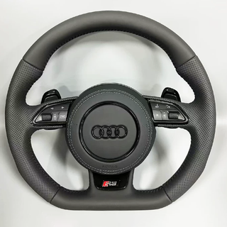  Audi Steering Wheel Compatible Models S4/S6 Steering Wheel Comparison Spliced Genuine Leather