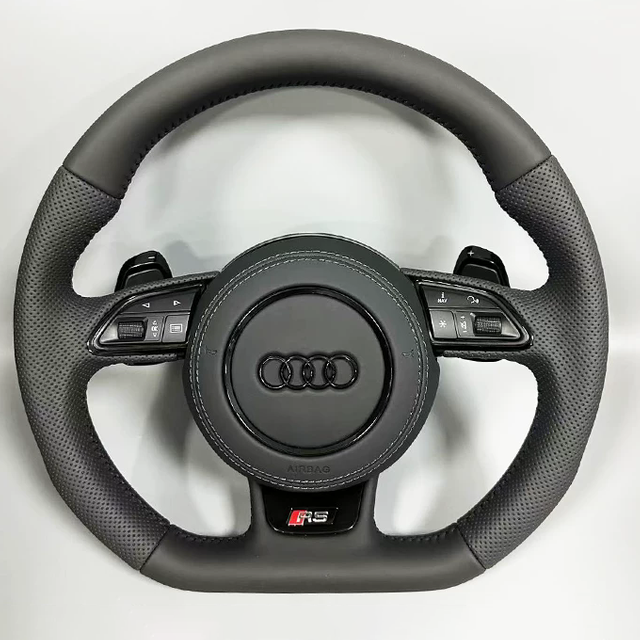  Audi Steering Wheel Compatible Models S4/S6 Steering Wheel Comparison Spliced Genuine Leather