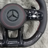 Mercedes A B C S Class Custom Carbon Fiber Steering Wheel with LED Shift Lights