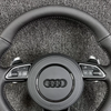 Perforated Nappa Leather Audi A7 A8 Model Steering Wheel Audi M Sport A3 Steering Wheel
