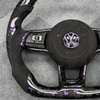 Volkswagen Custom Carbon Fiber Crushed Carbon Custom MK7 MK8 GTI Polo Volkswagen Model Specific Customized