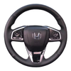 Custom Car Steering Wheel Cover 100% Fit For Honda Civic 10 CR-V CRV Clarity 2016-2021 Genuine Leather Auto Interior Accessories