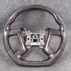 True Carbon Fiber Steering Wheel for Chevrolet Captiva with Left And Right Thumb Grip Patches
