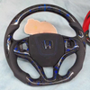 Forged Carbon Fiber Steering Wheel for Honda CR-V Jade with Thumb Grip Patch