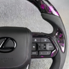 Forged Carbon Fiber Steering Wheel for Lexus ES350 with Thumb Grip Patch