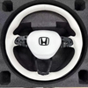 Leather Steering Wheel for Honda Accord CR-V Civic with Leather Airbag Cover
