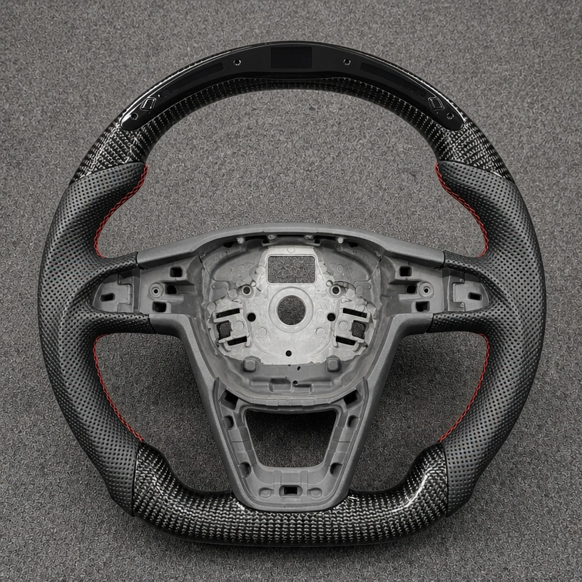 Custom Seat Full Series Real Carbon Fiber Steering Wheel - YINGGEN