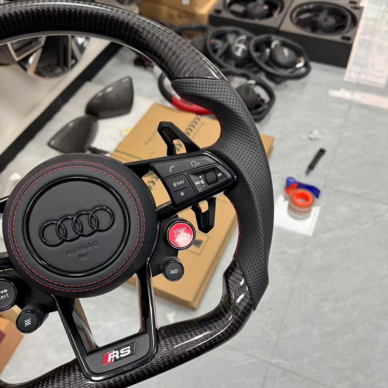 Rear installation base structure of steering wheel