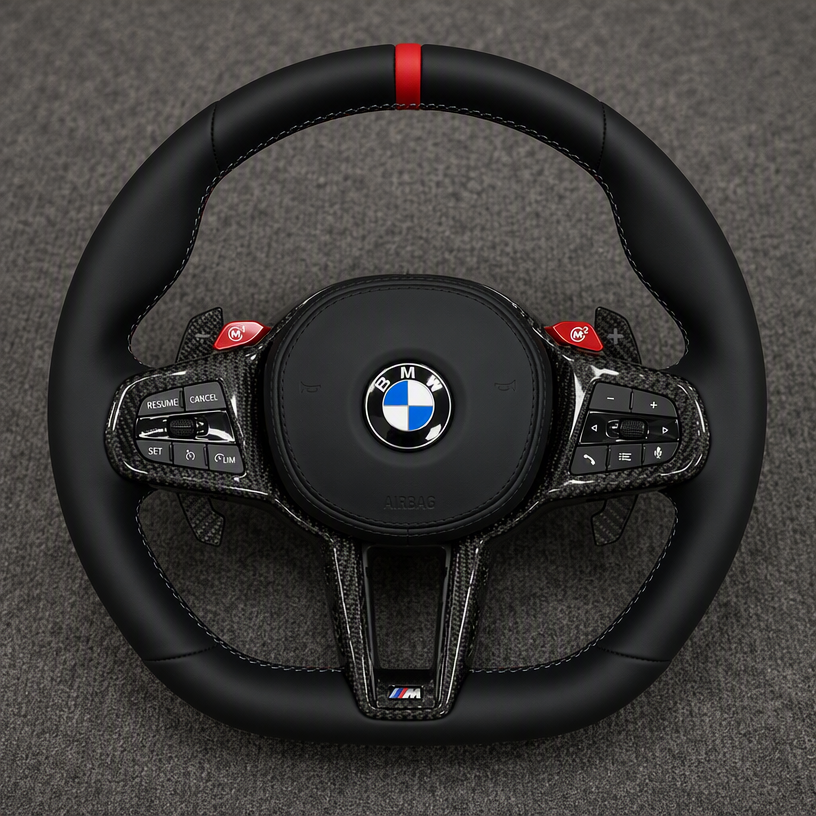 Custom BMW Real Carbon Fiber Modified Steering Wheel Z4 G29 (2019-2025)-YINGGEN