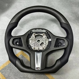 Real Carbon Fiber Matte Carbon Fiber Steering Wheel Suitable for BMW G12 G06 G05 G11 G22 G3