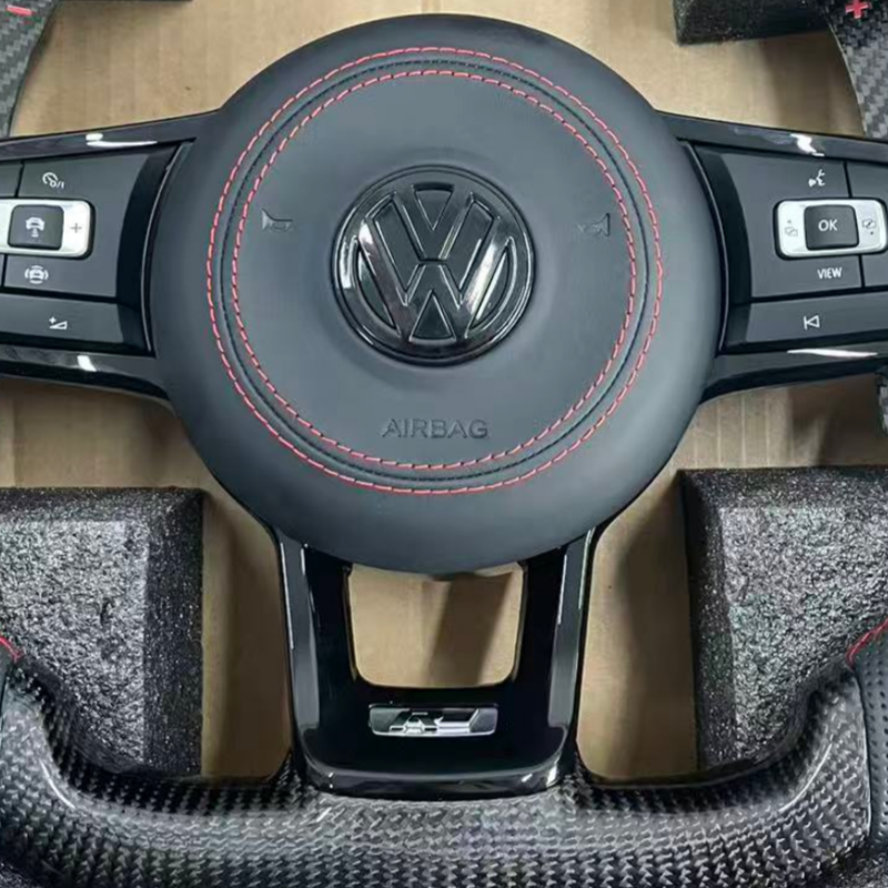 Volkswagen steering wheel matched with airbag hub, direct fit aftermarket auto spare part