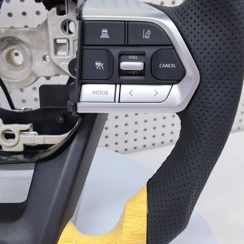 Multiple Toyota steering wheel series, aftermarket replacement of steering wheel, durable interior parts for Toyota models