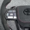 Toyota sport style steering wheel, original car steering wheel replacement, practical car interior modification accessories