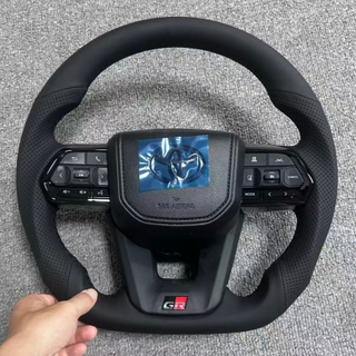 Leather Steering Wheel for Toyota Land Cruiser Mark X RAV4
