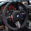 Non destructive installation of BMW steering wheel
