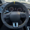Custom Car Steering Wheel Braid Cover 100% Fit For MG ZS HS GS MG 5 6 RX5 RX8 ZST ZS EV 2017-2023 Car Products Steering Wrap